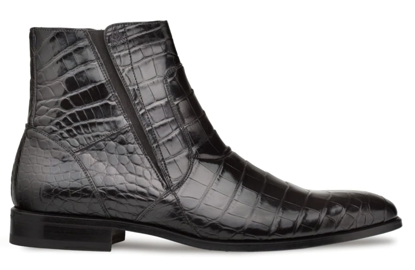 Belucci Alligator Black By Mezlan Made In Spain Brand