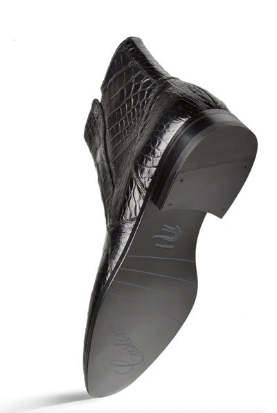Belucci Alligator Black By Mezlan Made In Spain Brand 5   - from alligatorwarehouse.com