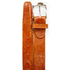 Mens Belvedere Lizard Skin Dress Belt in Grey 4 MEN 2003 GREY-44-LIZARD BELT  - from alligatorwarehouse.com