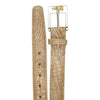 Mens Belvedere Alligator Dress Belt in Sky 9 MEN 2008 COGNAC-44-ALLIGATOR BELT  - from alligatorwarehouse.com