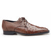 Mens Belvedere Isola Ostrich Quill Dress Shoe in Black 2   - from alligatorwarehouse.com
