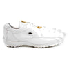 Mens Belvedere Vasco Hornback Crocodile Sneaker in Navy 13 MEN 336122 WHITE-M-08  - from alligatorwarehouse.com