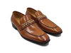 Beveled Squared Toe Loafer 6 KS2241-01BLACK75  - from alligatorwarehouse.com