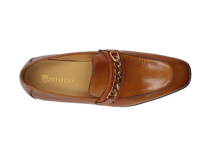 Carrucci Beveled Squared Toe Loafer