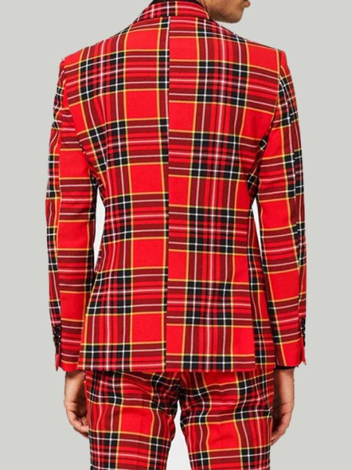 Plaid Christmas Suit