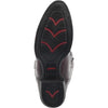 Laredo Birchwood Black Cherry Leather Round Toe Boots for Men 6 68458_8_D  - from alligatorwarehouse.com