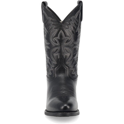 Laredo Birchwood Black Leather Round Toe Boots for Men 3 68458_8_D  - from alligatorwarehouse.com