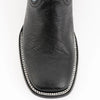 Ferinni Boot - Mens Dress Cowboy Boot  - Ferrini Men's Morgan Smooth Ostrich Square Toe Boots Handcrafted - Black 3 10293-04-080-D  - from alligatorwarehouse.com