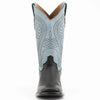 Ferinni Boot - Mens Dress Cowboy Boot  - Ferrini Men's Morgan Smooth Ostrich Square Toe Boots Handcrafted - Black 4 10293-04-080-D  - from alligatorwarehouse.com