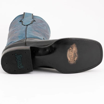 Ferinni Boot - Mens Dress Cowboy Boot  -Ferrini Men's Gunner Leather Boots Handcrafted - Black 5 12193-04-080-D  - from alligatorwarehouse.com