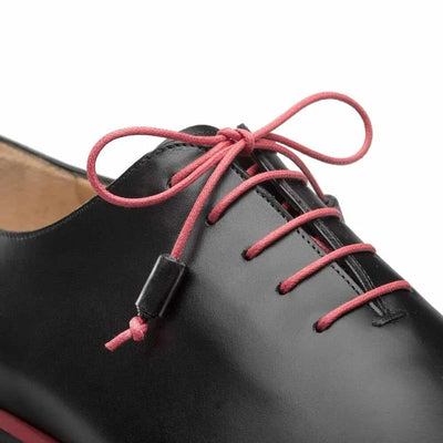 Mezlan Black Asymmetric Plain Toe Oxford 2   - from alligatorwarehouse.com