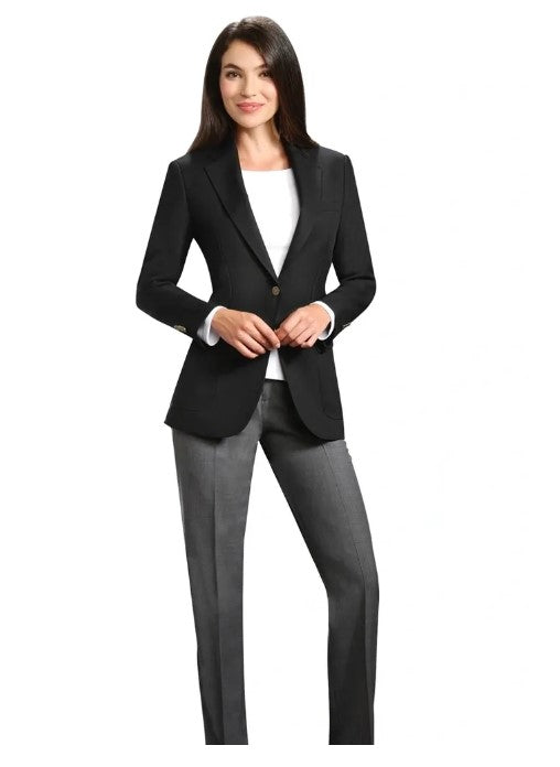 Neil Allyn Career Basics Women's Black Blazer Jacket