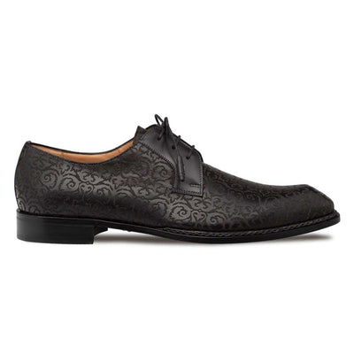 Lontani Lace-Up Black Brogue Derby Shoes By Mezlan Made In Spain Brand 2   - from alligatorwarehouse.com