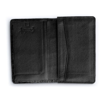 Ferrini Alligator Card Holder Black 3 ABCC-BL  - from alligatorwarehouse.com