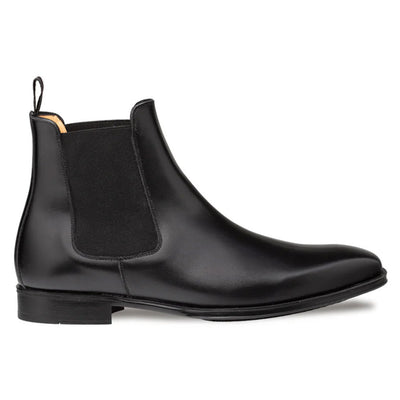 Cervantes Black Chelsea Boots By Mezlan Made In Spain Brand 2   - from alligatorwarehouse.com