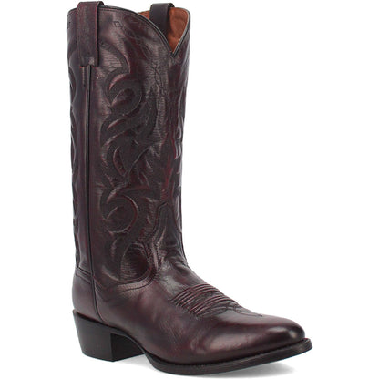 Dan Post Men’s Milwaukee 13 Round Toe Cherry Black Cowboy Boot