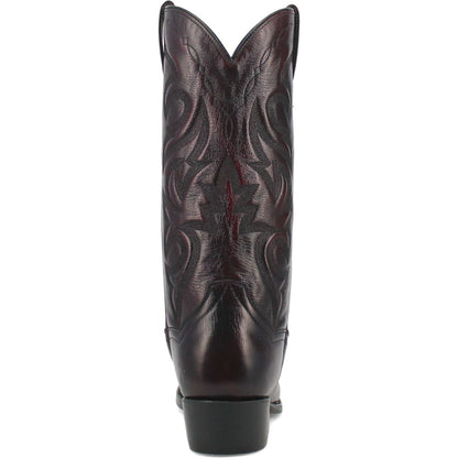Dan Post Men’s Milwaukee 13 Round Toe Cherry Black Cowboy Boot