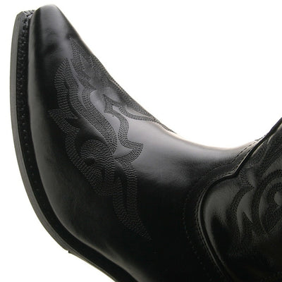 Laredo Hawke Black Dress Western Boots 4 6860_8_D  - from alligatorwarehouse.com