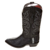 Los Altos Black J-Toe Genuine Stingray Rowstone 2   - from alligatorwarehouse.com