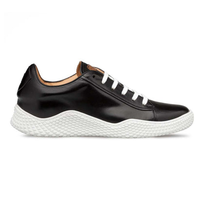 Men’s Black Leather Sneakers By Mezlan Made In Spain Brand