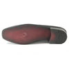Los Altos Black Teju Lizard Skin Slip-On Loafers 3   - from alligatorwarehouse.com