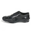 Los Altos Black Genuine Ostrich Sneaker 3   - from alligatorwarehouse.com