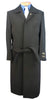 Aero Dark color black Full Length Wool fabric Blend Long men's Dress Topcoat - Winter coat men's Overcoat 3   - from alligatorwarehouse.com