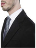 Mens Modern Fit Polyester ~ Viscose ~ Spandex Black Long men's Dress Topcoat - Winter coat 4   - from alligatorwarehouse.com