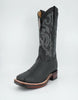 Los Altos Men's Grisly Black Wide Square Toe Rubber Sole Boot 4   - from alligatorwarehouse.com