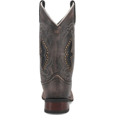 Laredo Spellbound Black Tan Broad Square Toe Women Boots 4 5661_6_M  - from alligatorwarehouse.com