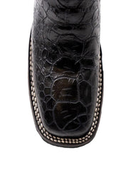 Ferrini Women's Kai Square Toe Rubber Boots Turtle Print - Black