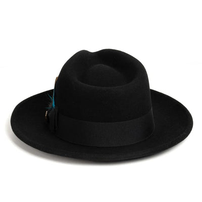 Fedora Hat in 10 Colors - 100% Australian Wool fabric 3   - from alligatorwarehouse.com
