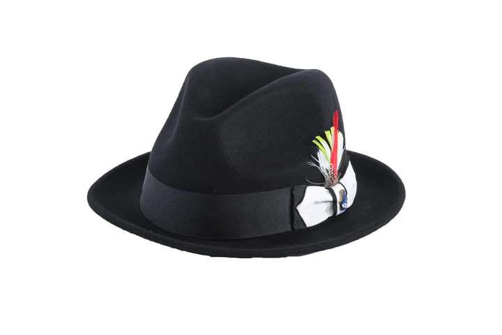 Fedora Hat in 10 Colors - 100% Australian Wool fabric