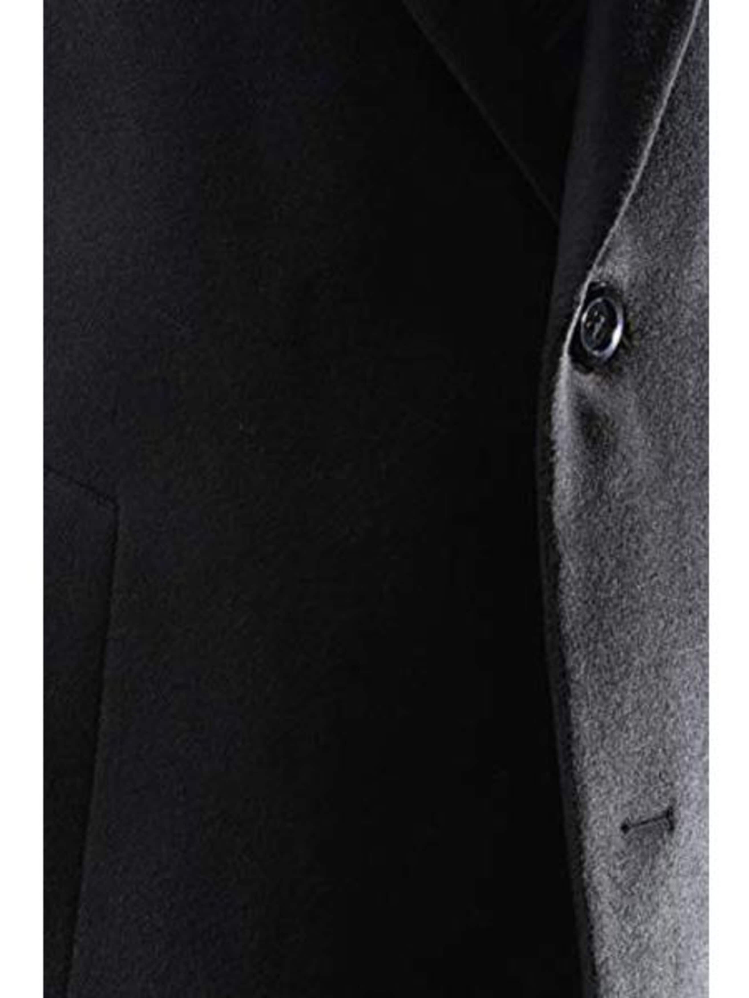 Men's Caravelli Two Button 3/4 Length Black Long men's Car Coat Dress Topcoat - Winter coat