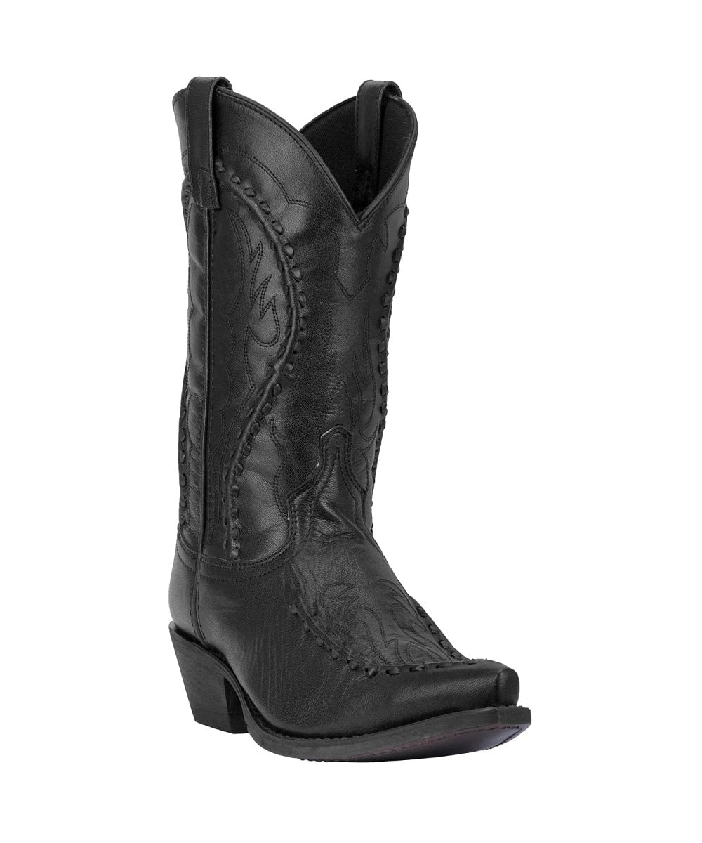 Laredo Men's Laramie Black Leather Boot 1 68430_7.5_D  - from alligatorwarehouse.com