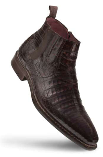 Blackmore Genuine Crocodile Brown By Mezlan Made In Spain Brand 1   - from alligatorwarehouse.com