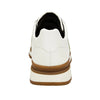 Men's Belvedere Blake Calf & Ostrich Leg Dress Sneaker in Lime Green & White 5 MEN 33629 LIME/WHITE-M-09  - from alligatorwarehouse.com