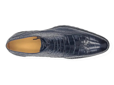 Blucher Style Alligator Embossed Oxford 6 KS482-11EWHISKY8  - from alligatorwarehouse.com