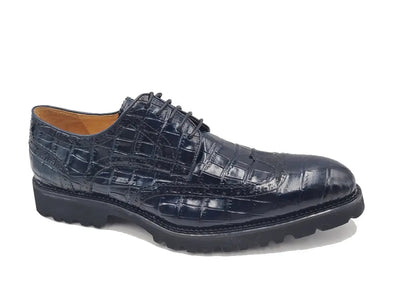Blucher Style Alligator Embossed Oxford 7 KS482-11EWHISKY8  - from alligatorwarehouse.com
