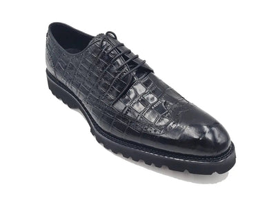 Blucher Style Alligator Embossed Oxford 10 KS482-11EWHISKY8  - from alligatorwarehouse.com