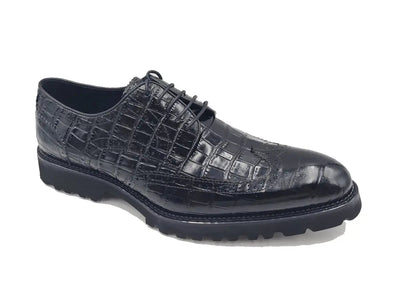 Blucher Style Alligator Embossed Oxford 12 KS482-11EWHISKY8  - from alligatorwarehouse.com