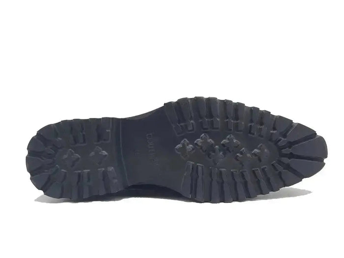 Carrucci Alligator Embossed Oxford Blucher - Luxury Dress Shoe