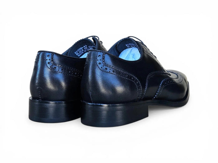 Carrucci Wingtip Derby Blucher - Luxury Men's Dress Shoe
