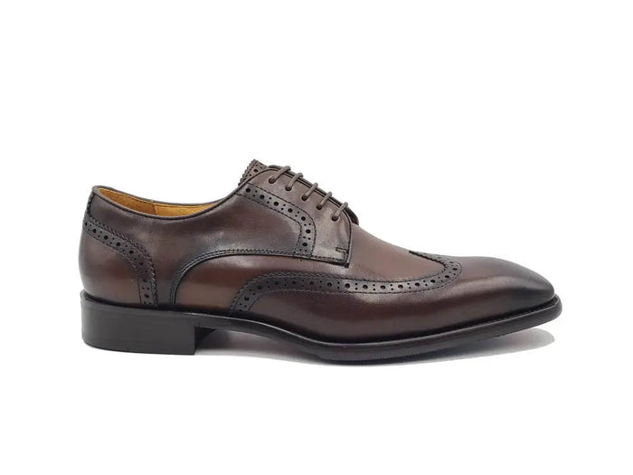 Carrucci Blucher Style Wingtip Derby