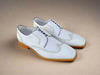 Blucher Style Wingtip Oxford 13 KS509-43GRAY75  - from alligatorwarehouse.com