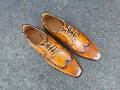 Blucher Style Wingtip Oxford 14 KS509-43GRAY85  - from alligatorwarehouse.com