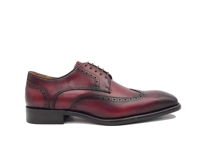 Carrucci Blucher Style Wingtip Derby