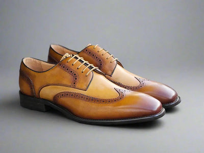 Blucher Style Wingtip Oxford 23 KS509-43GRAY85  - from alligatorwarehouse.com