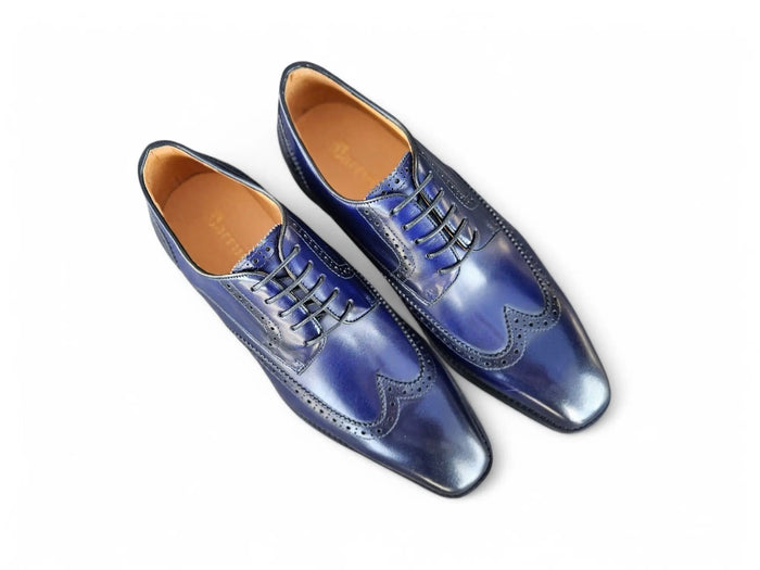 Carrucci Blucher Style Wingtip Derby