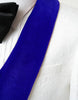 Blue Prom Suit - One Button Blue Homecoming Outfits For Guys Royal Blue Velvet Lapel 3   - from alligatorwarehouse.com